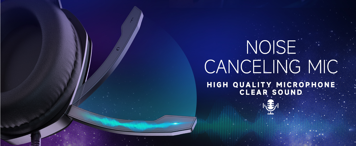 AOC ACG2530 Gaming Headset with PS5/4, PC, Mac, Switch, Xbox Series