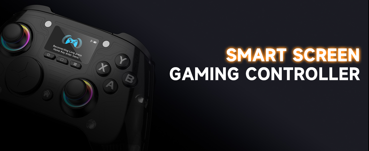 AOC GC310 PC Controller — Interactive Screen Wireless Controller Compatible with Switch/Switch 2/iOS/Android,PC