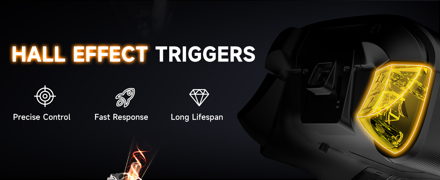 AOC GC310 PC Controller — Interactive Screen Wireless Controller Compatible with Switch/Switch 2/iOS/Android,PC