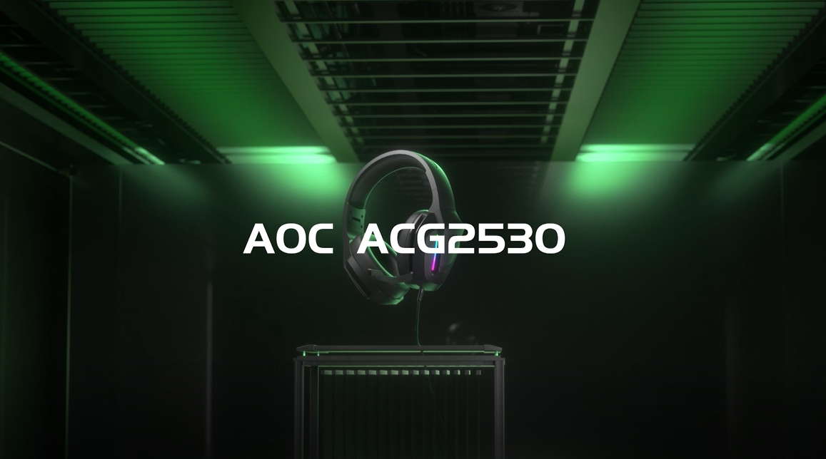 AOC ACG2530 headset video